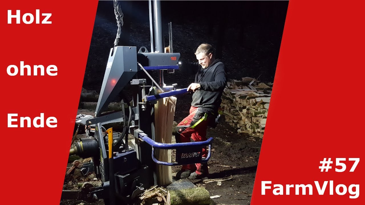 FarmVlog #57 So werden Holzbündel richtig rund! | IHC644 | Fabis Landlust