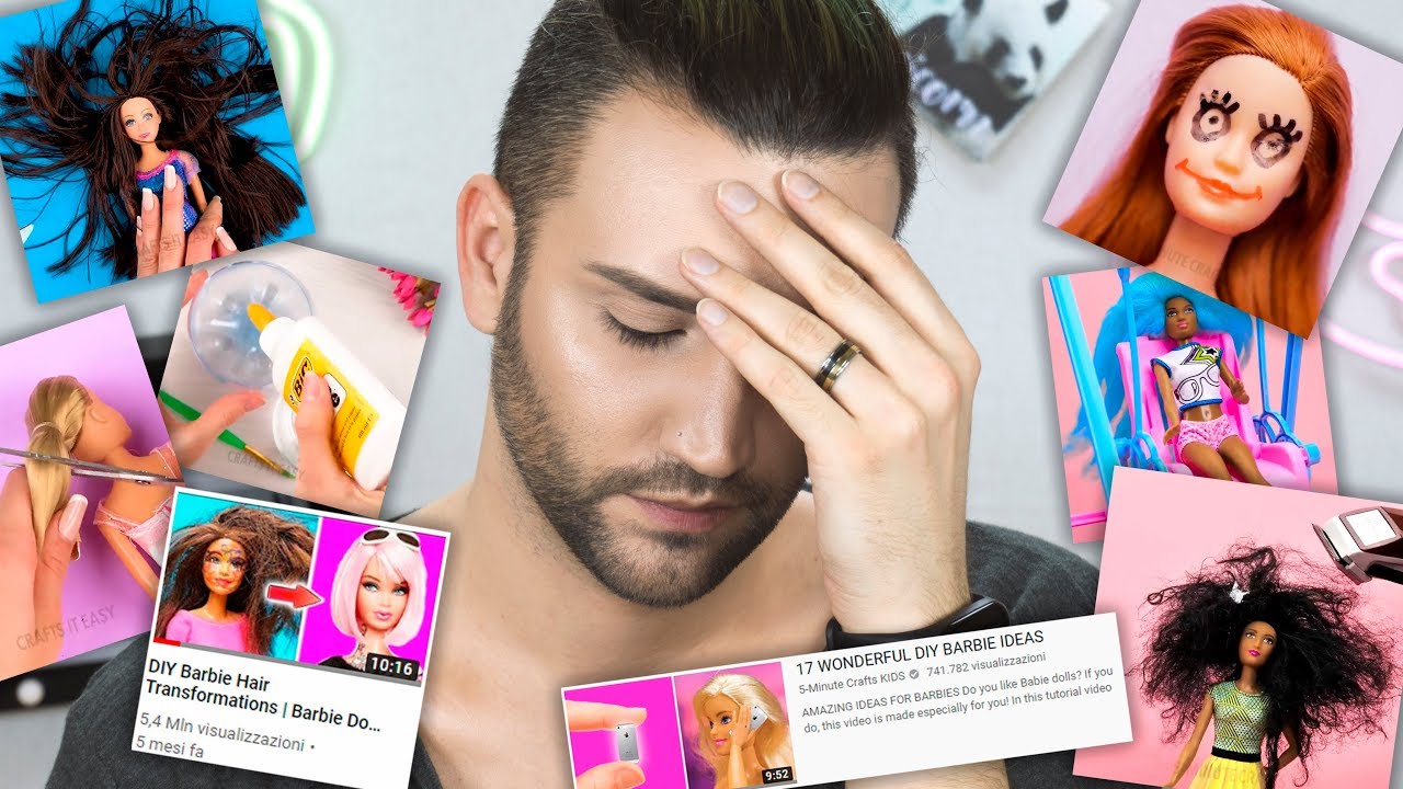 REACTION to VIRAL Doll's TUTORIAL! Sono senza parole! | Toys expression