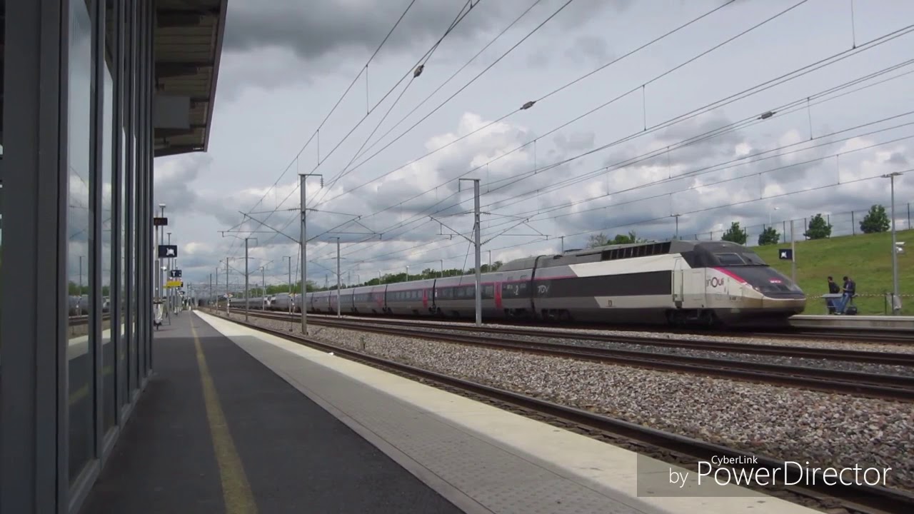 TGV - OuiGo - ICE gare de Champagne-Ardenne TGV