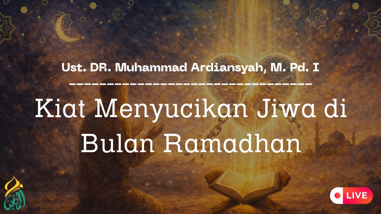 LIVE KAJIAN SABTU BA'DA SHUBUH | 28 Februari 2026 | Ust. DR. Muhammad Ardiansyah, M. Pd. I