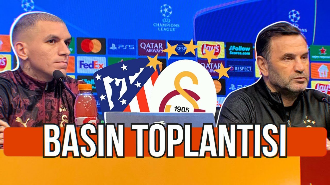 Galatasaray Bu Maçı Kazanmak Zorunda! | Okan Buruk & Lucas Torreira | Atletico Madrid Öncesi