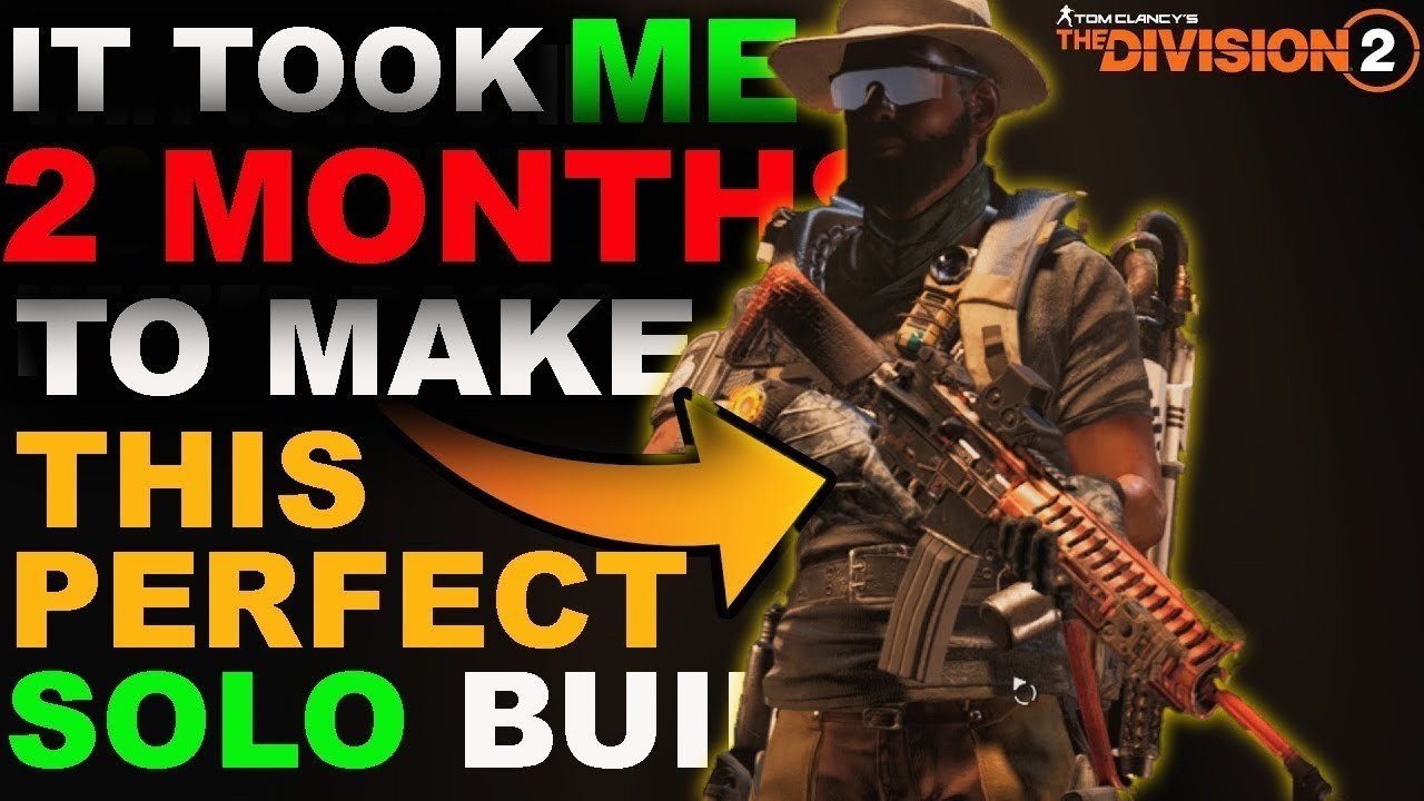 99.1% DON'T KNOW ABOUT THIS META! SOLO ANY LEGENDARY & INCURSION | The Division 2 ChatterBox Build
