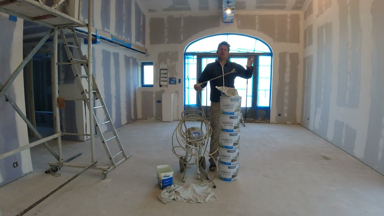 je peins ma maison a l airless