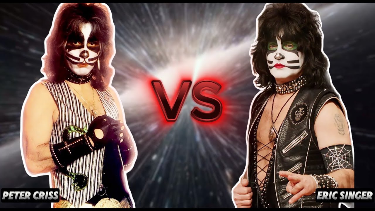 Peter Criss VS Eric singer (Drum Battle) Isolated Drums - Round 1