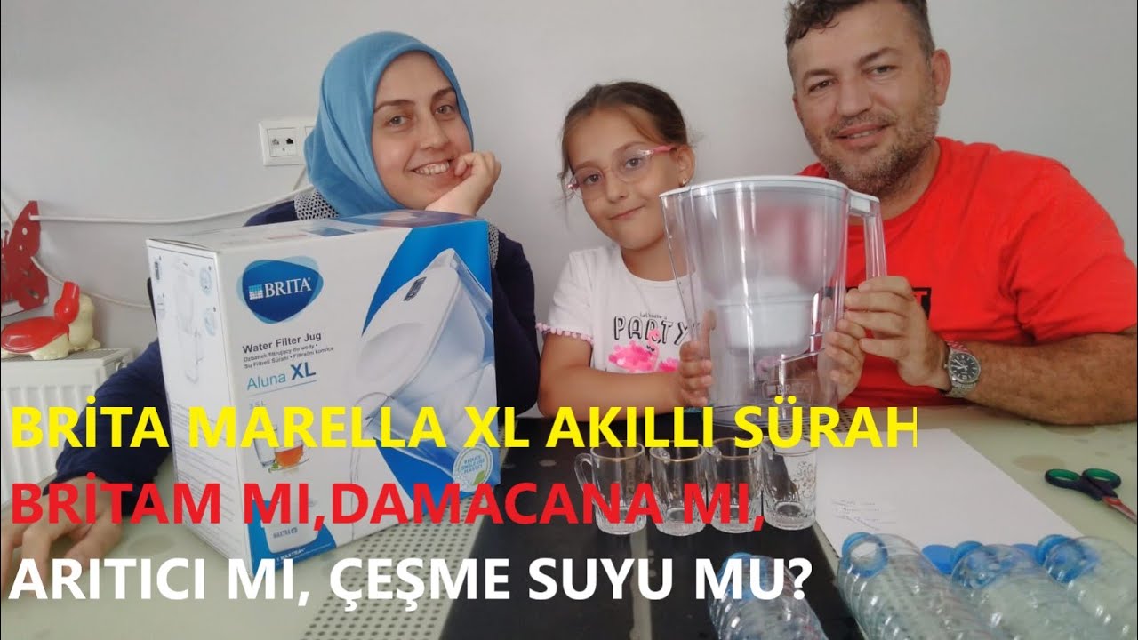 Brita Marella XL Akıllı Sürahi mi, Damacana mı, Arıtıcı mı, Su challenge kim kazandı. izlemeden alma