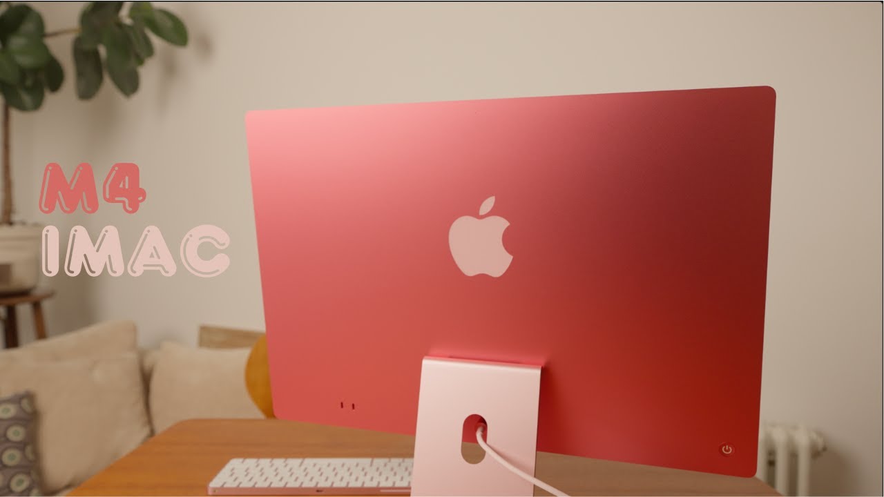 M4 iMac Unboxing | PINK 🩷
