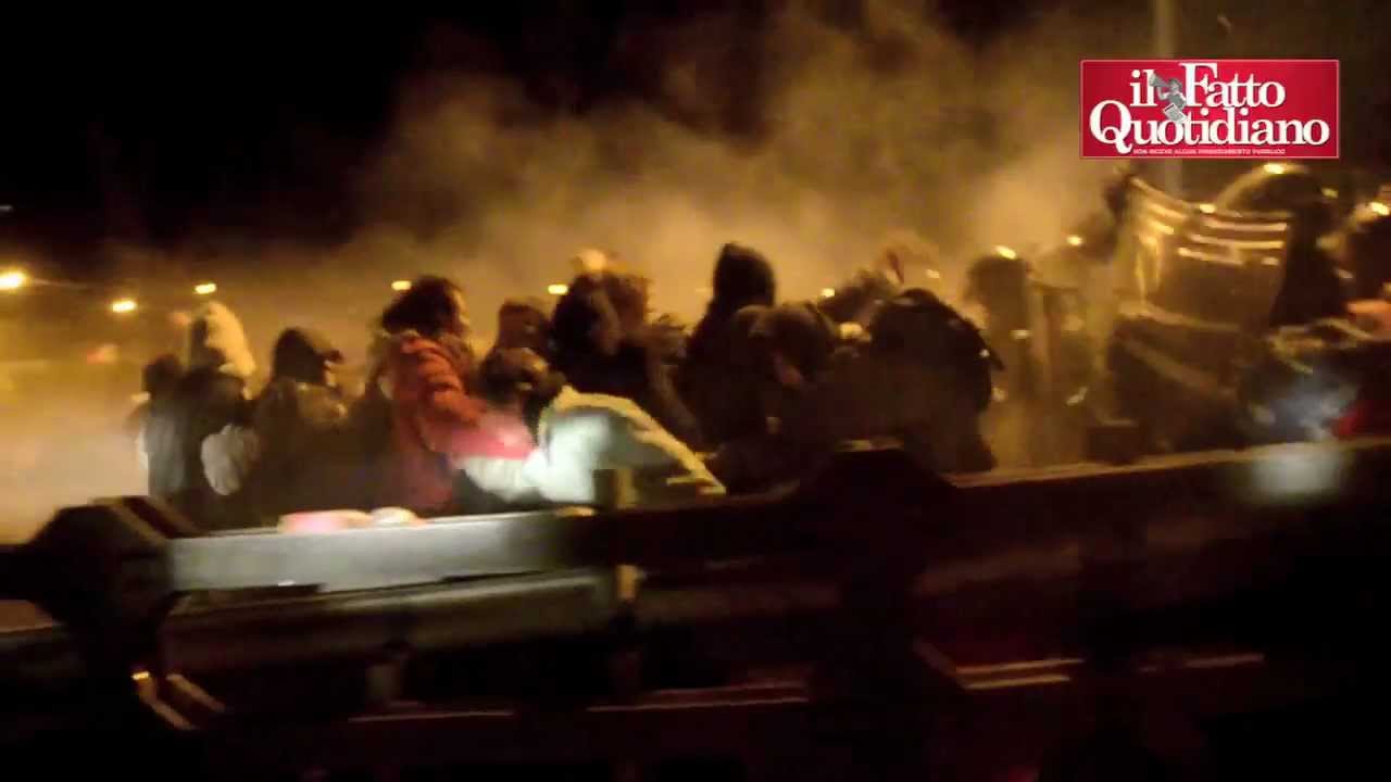No Tav, notte di scontri in Val Susa