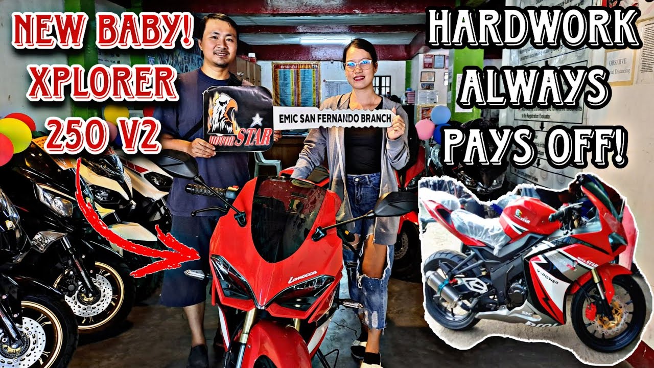 XPLORER 250 VERSION 2 || DUCATI INSPIRED @mariavictoriavlogs8050