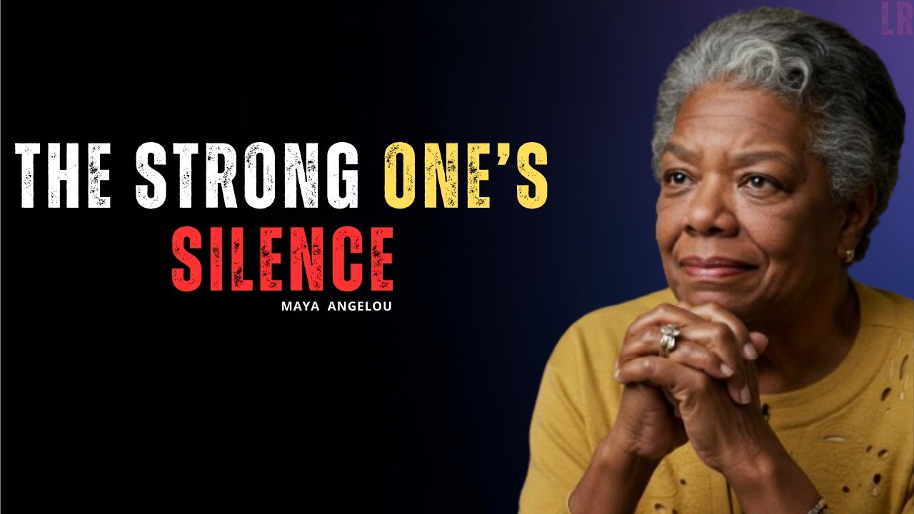 You Took Care of Everyone. Who Took Care of You? | MAYA ANGELOU