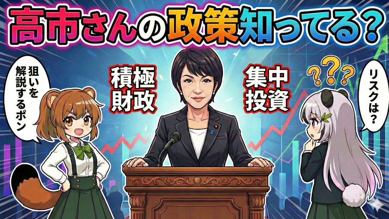 【意外と知らない】高市総理の積極財政政策！石破政権との決定的な違いとは？よく聞く「17分野への重点投資」「複数年度の予算コミット」の真の狙いとリスクについて【政治】