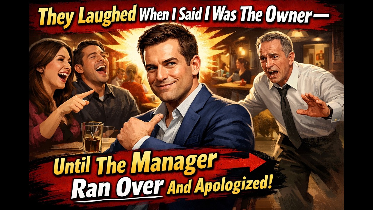 They Laughed When I Said I Was The Owner — Until The Manager Ran Over And Apologized