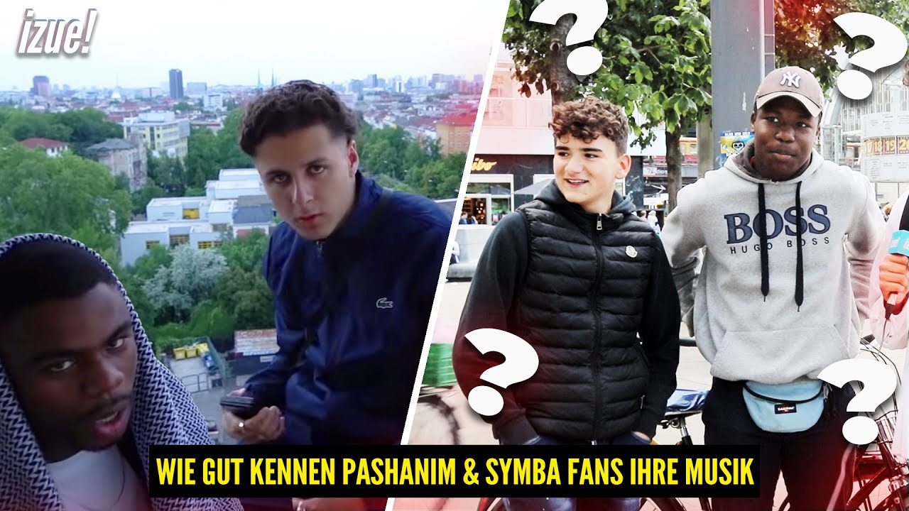 WIE GUT KENNEN PASHANIM & SYMBA FANS IHRE MUSIK - Straßenumfrage