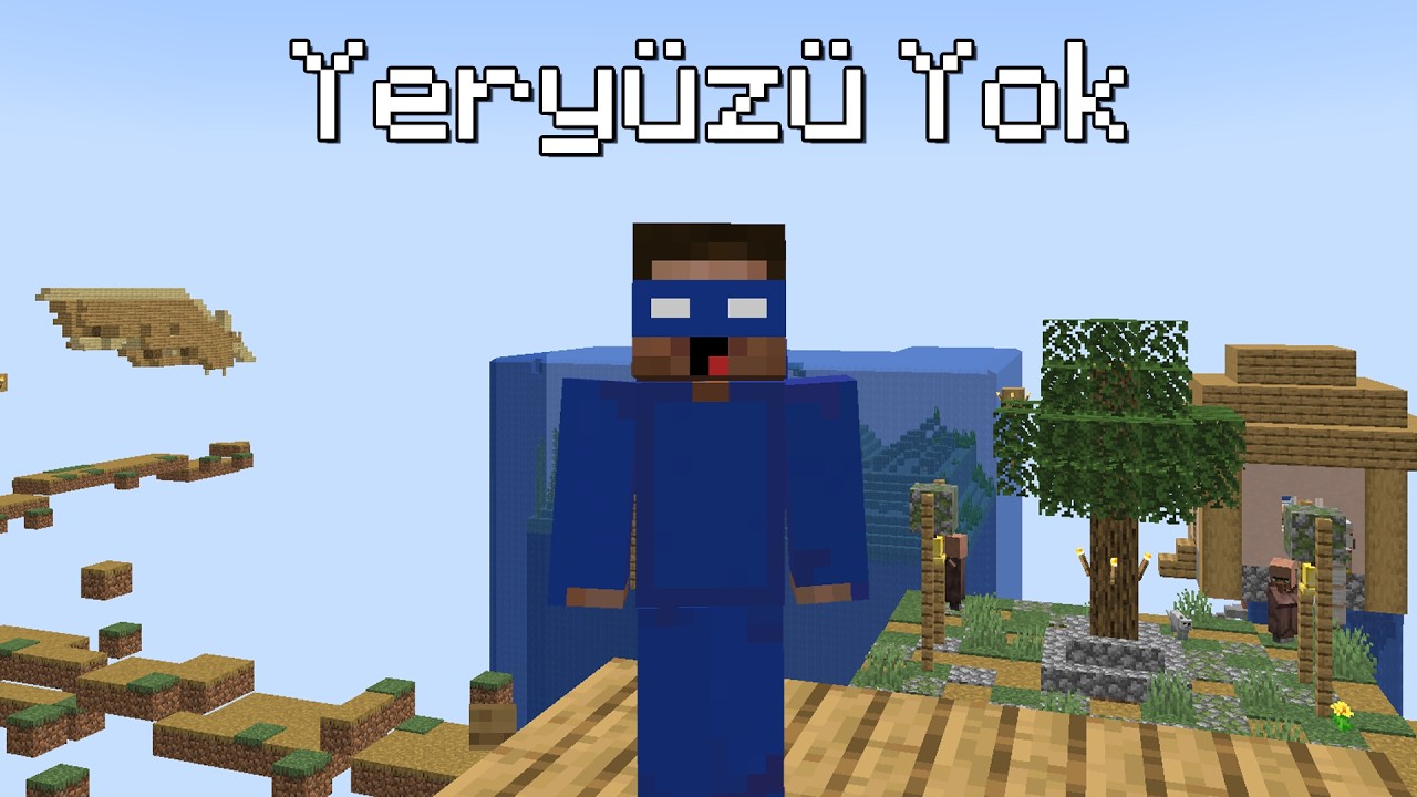 Minecraft'ı Bitiriyoruz Ama Yeryüzü Yok
