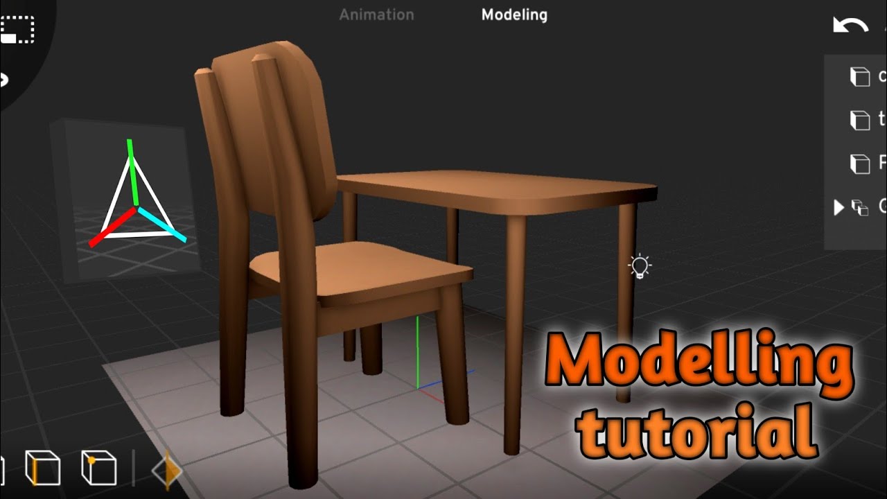 Modelling: Prisma3D tutorial 2 (Beginners guide) #3Dmobilechallenge