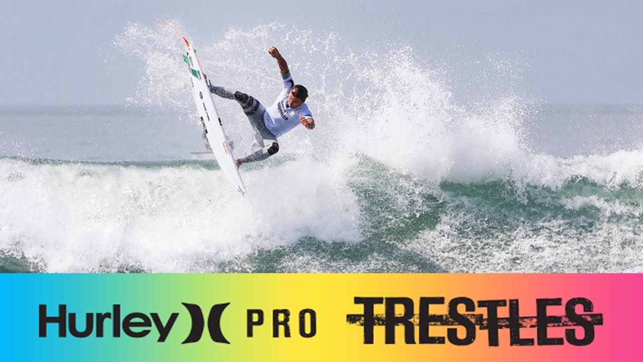 Toledo vs. Durbidge vs. Wilson - Round Four, Heat 4 - Hurley Pro at Trestles 2017