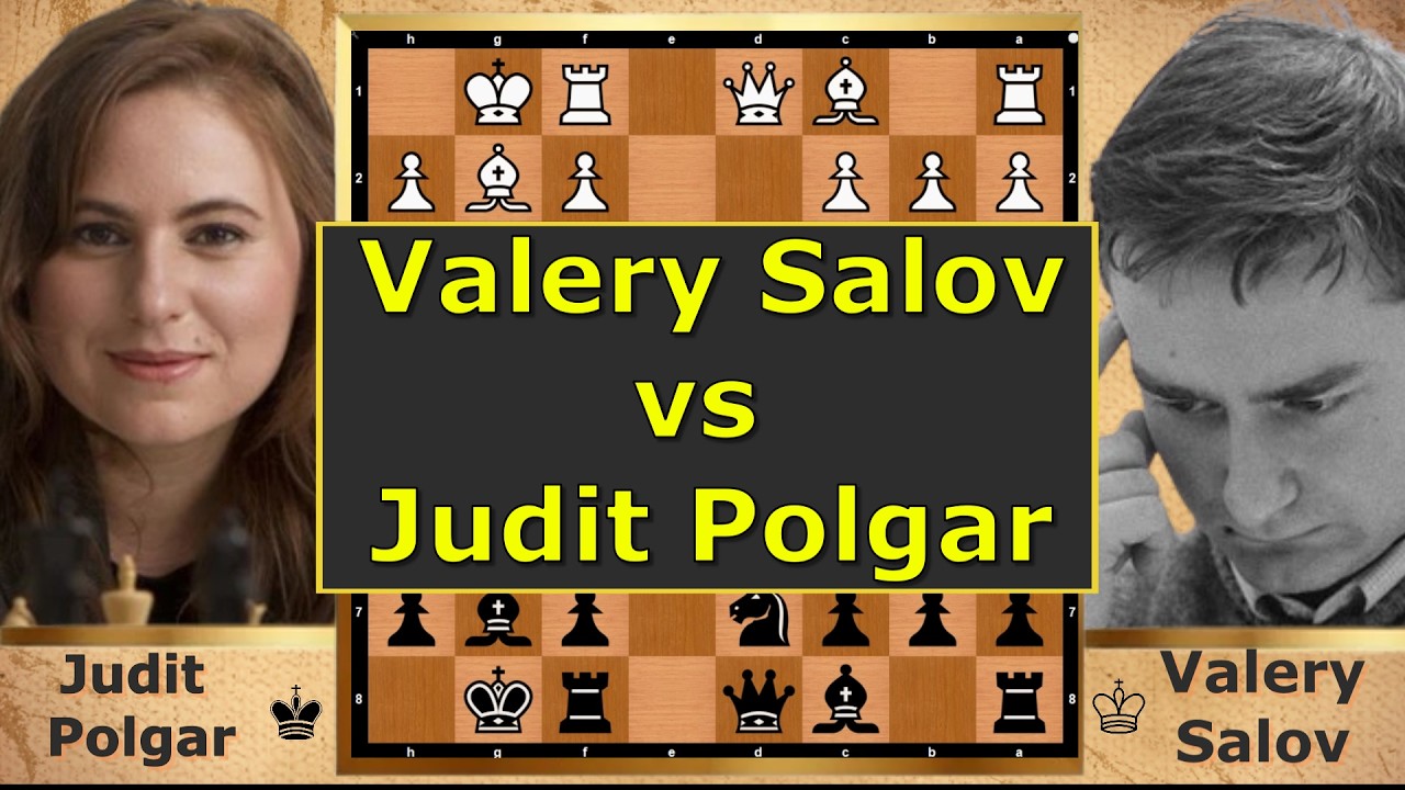 JUDIT POLGAR vs VALERY SALOV – A King’s Indian Masterclass! ♟🔥 #JuditPolgar #ChessLegends