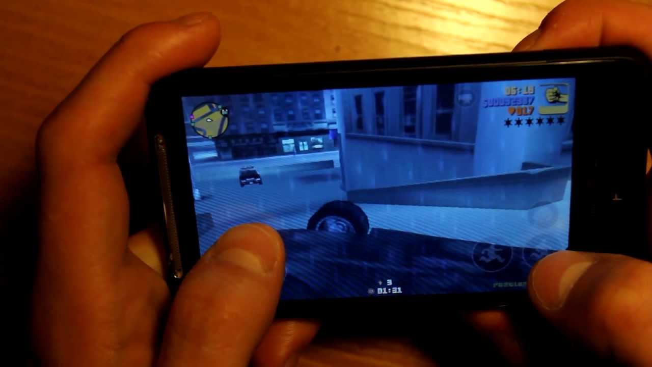 GTA 3 on HTC Desire HD (1080p HD)
