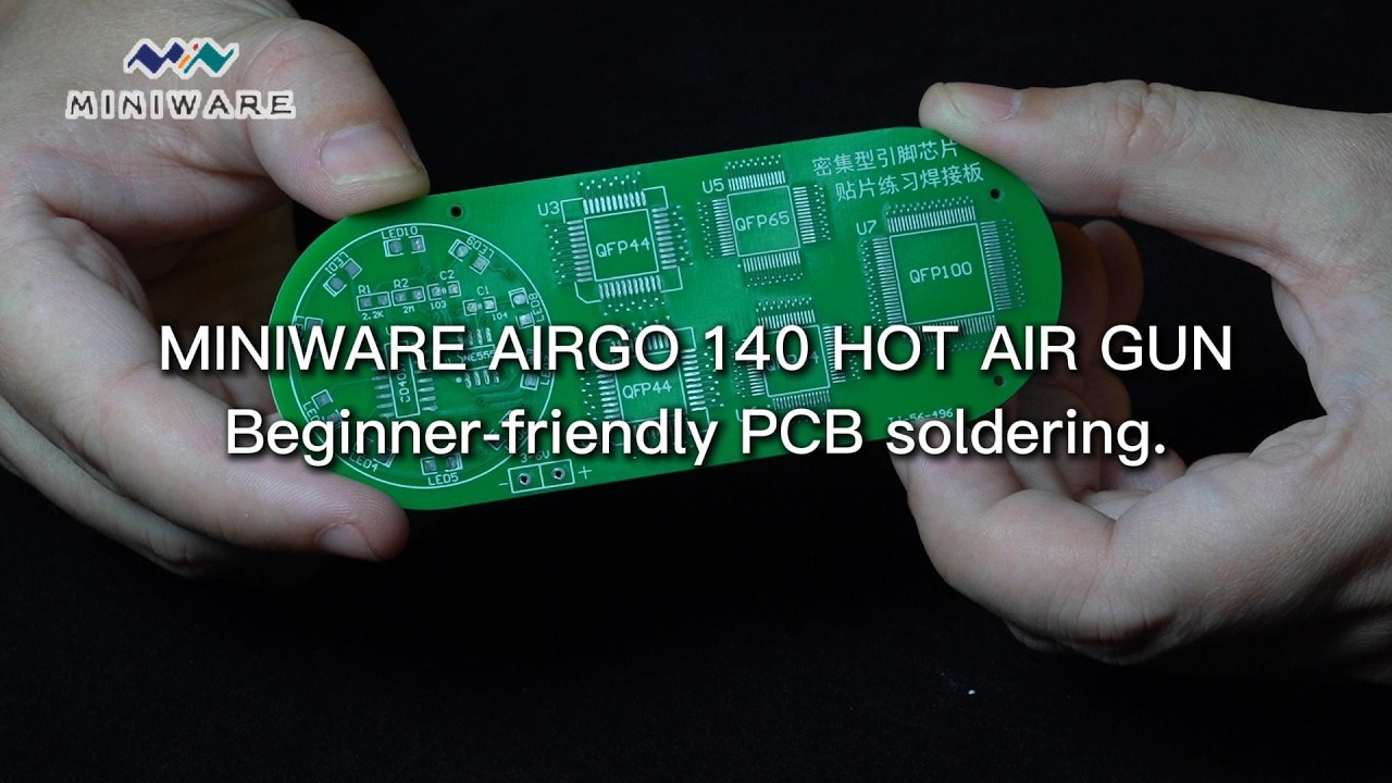 🔥 Beginners: Ditch the Soldering Iron for SMD Soldering | MINIWARE AirGo 140 ✨