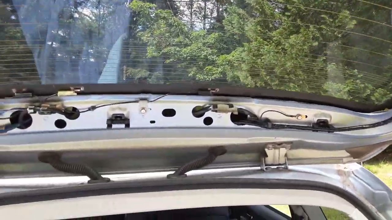 2014 Subaru Outback rear hatch leak repair