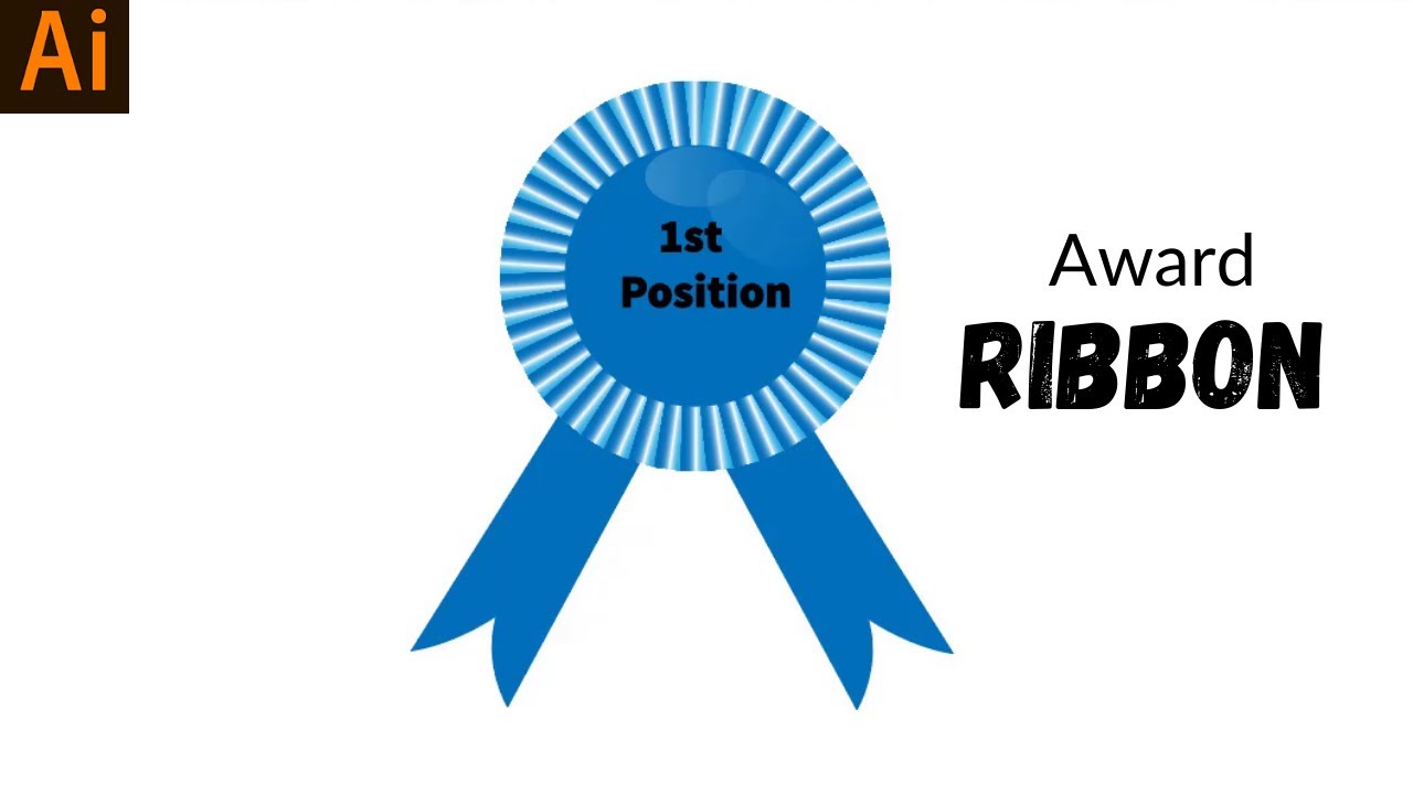 How to Create Award Ribbon in Adobe Illustrator