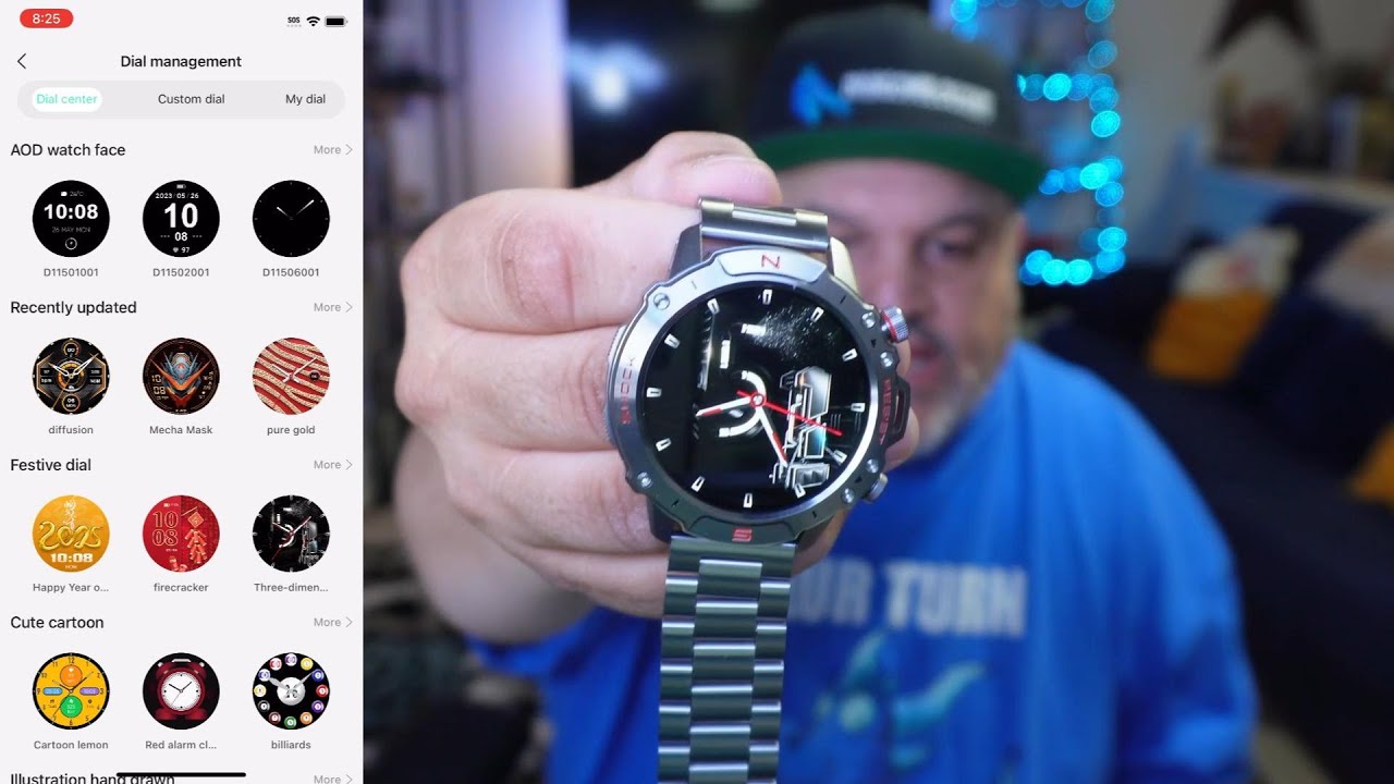 About the WalkerFit Military Rugged Smart Watch