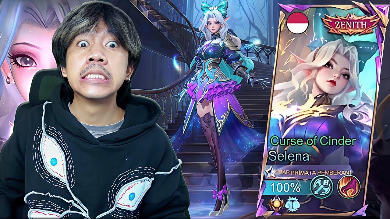 REVIEW SKIN ZENITH SELENA CURSE OF CINDER - Mobile legends
