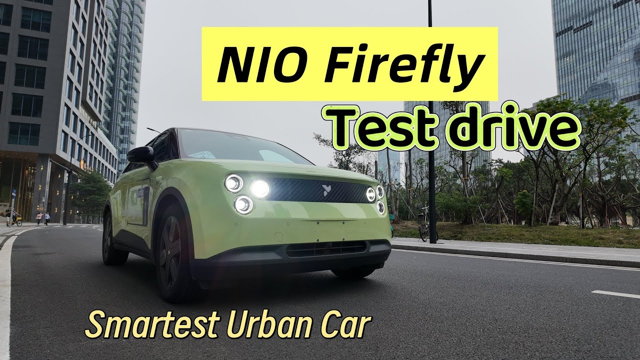 Test Drive | NIO Firefly! Smartest urban car is here! 蔚來螢火蟲試駕！最聰明的都市小車？