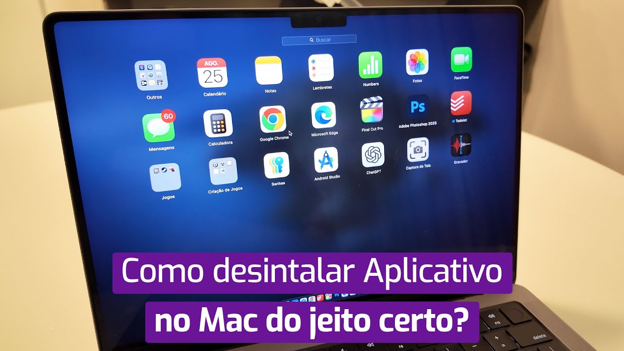 COMO DESINSTALAR APLICATIVO no MAC do JEITO CERTO