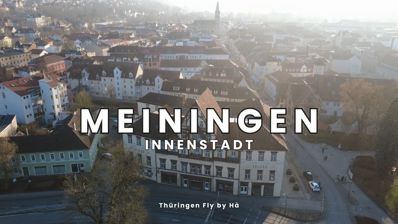 Flylog #1 | Meiningen Innenstadt aus der Luft
