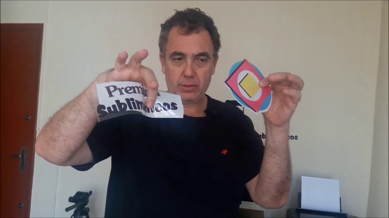 Transfer para sacola plastica