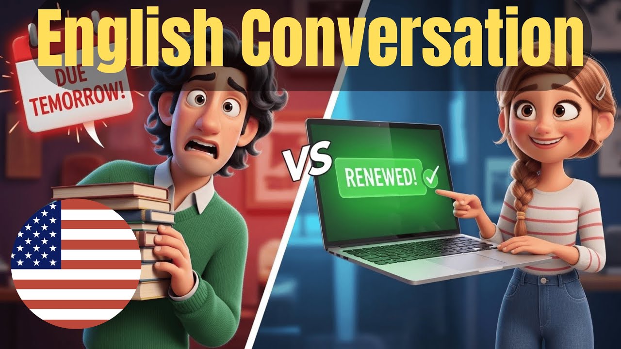 Your Library Books Are Due! (English Listening & Speaking Practice)