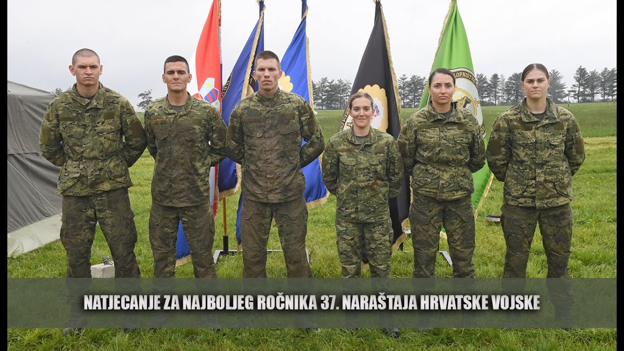 Natjecanje za najboljeg ročnika 37. naraštaja Hrvatske vojske