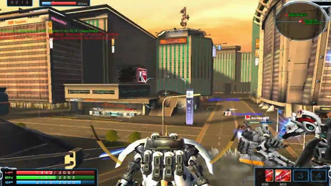 Exteel gameplay by CyberAngel(Shotgun-jump booster) part 1