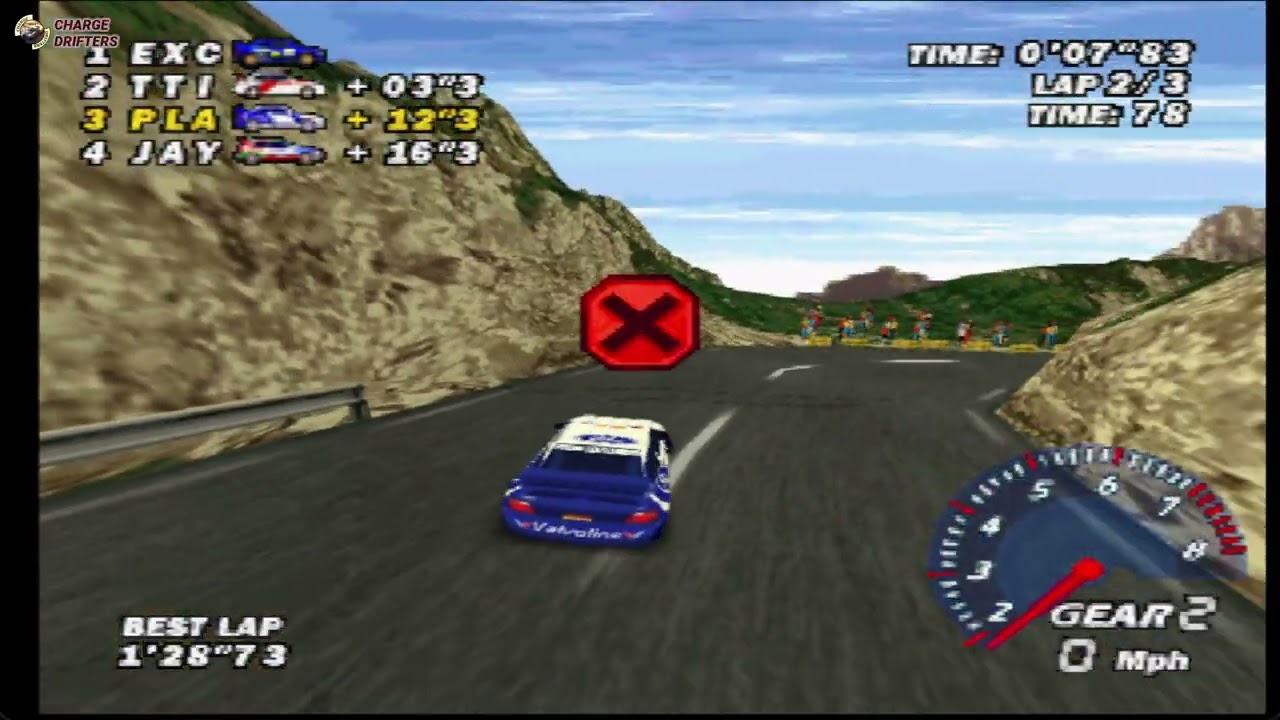 WRC Ford Escort | Level 1 Stage 1 Corsica SS4 | V-Rally: Edition 99 | N64 GAMEPLAY (2025)