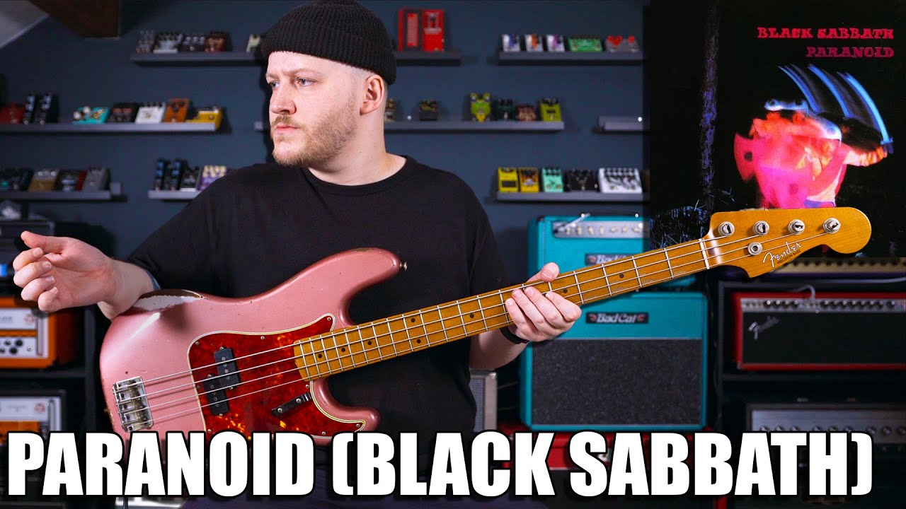 Paranoid - Black Sabbath (Ozzy Osbourne) Bass Cover