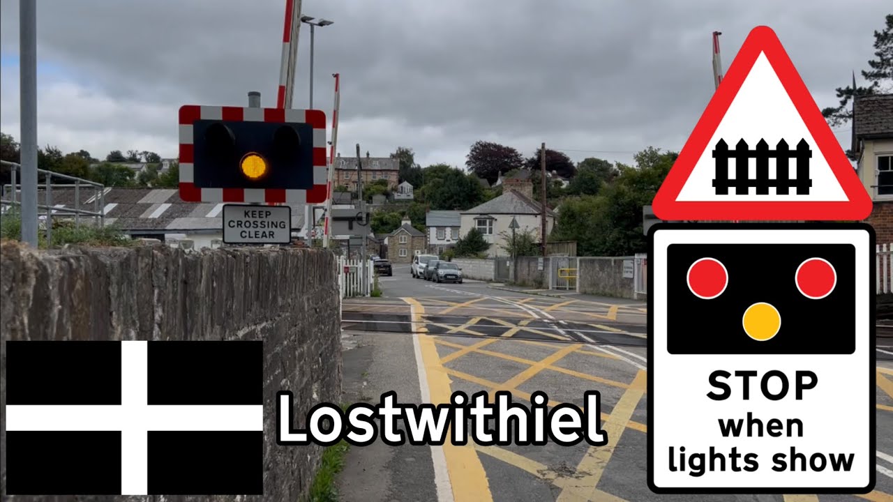 Lostwithiel Station Level Crossing (Cornwall) 26/07/2025 & 29/07/2025