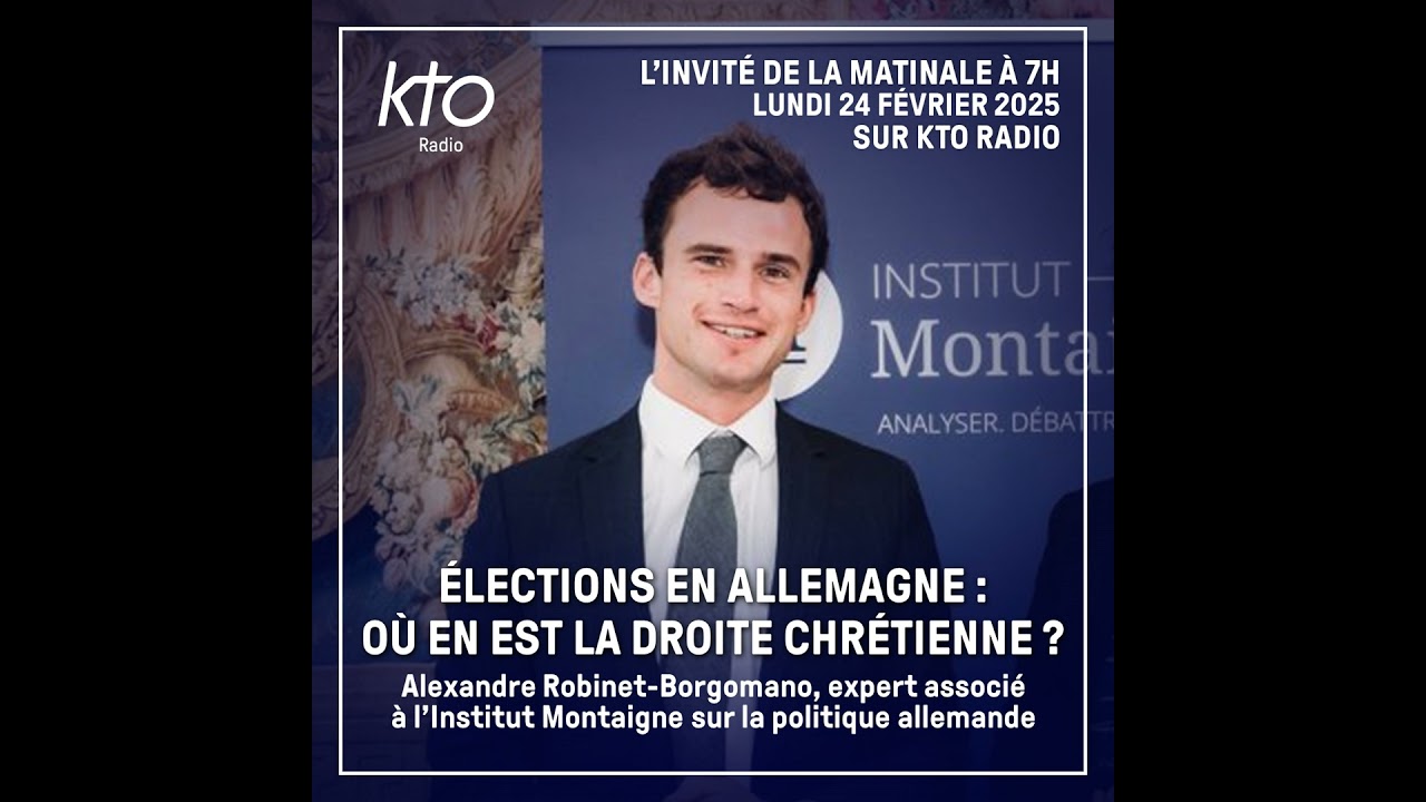 Alexandre Robinet-Borgomano, expert associ&eacute; &agrave; l&rsquo;Institut Montaigne sur la politique allemande
