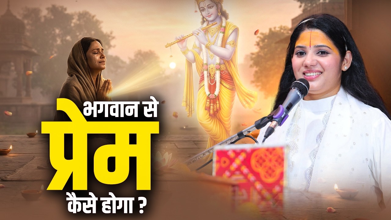 भगवान से प्रेम कैसे होगा ? देवी प्रतिभा जी | Ishwar TV