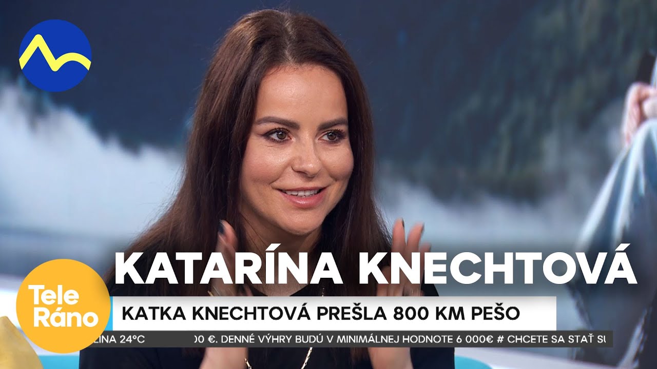 Katka Knechtová - prešla 800km peši po Camino de Frances | Teleráno