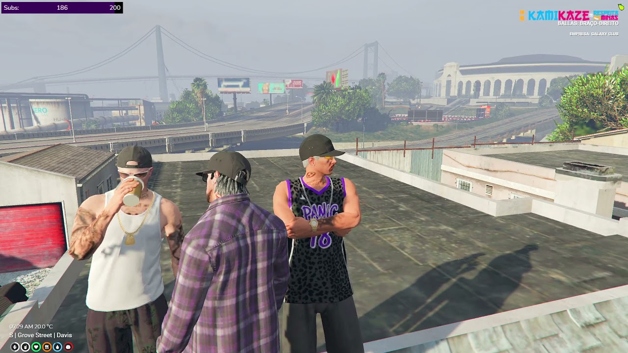 ZANIN EXPLICANDO COMO A ÁGUA VAI PARAR DENTRO DO COCO KKKKKKKKKKKKK [GTA RP - KAMIKAZE]