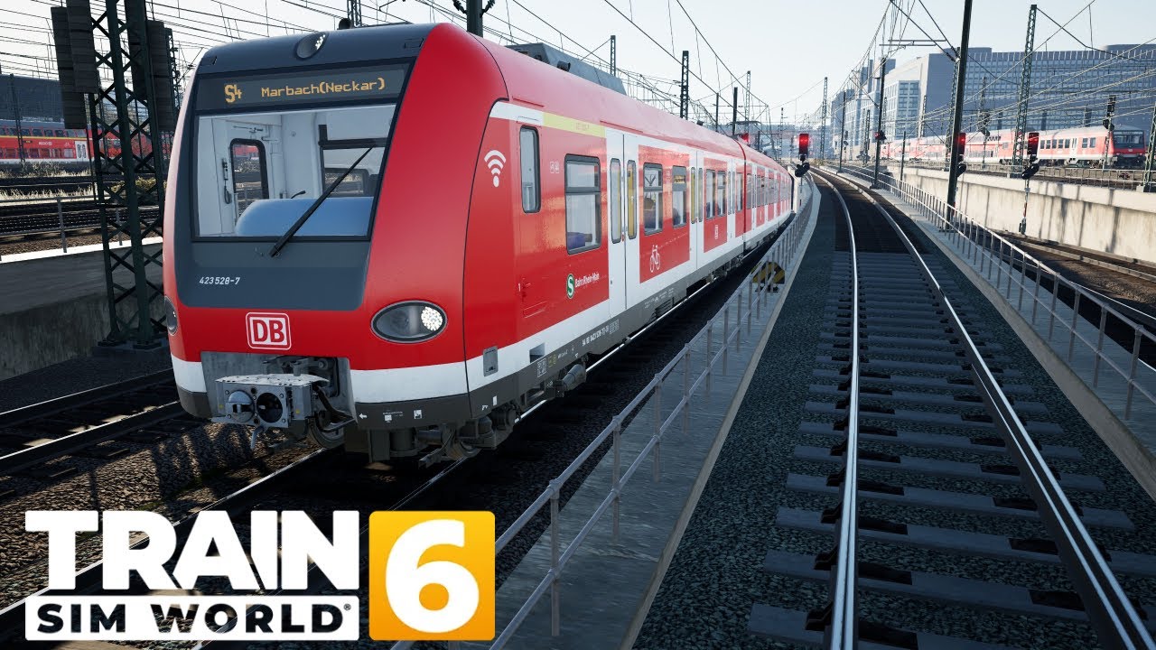 Mit der S-Bahn nach Ludwigsburg ! | Train Sim World 6 | S4 (BR423) | Stuttgart-Heilbronn #21