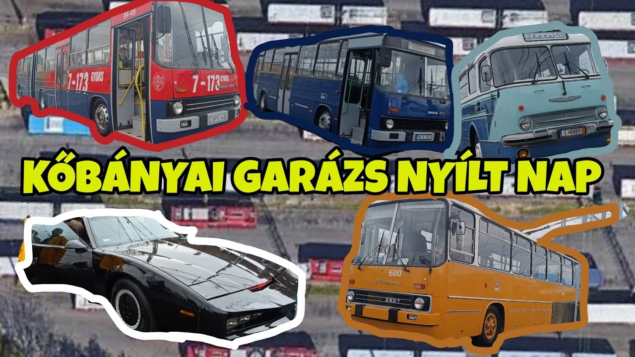Ilyen volt a nyílt nap a Kőbányai Trolibusz Garázsban! | 2023. 04. 29. | VLOG