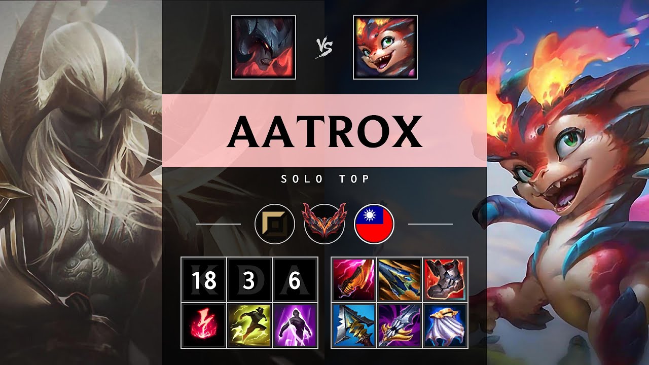 Aatrox Top vs Smolder - TW Grandmaster Patch 25.14