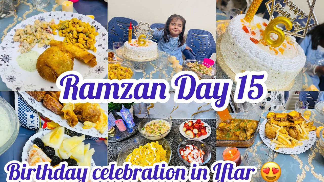 Sehr To Iftar Routine || Birthday celebration in Ramzan ❤️ chicken Pasta recipe #vlog 