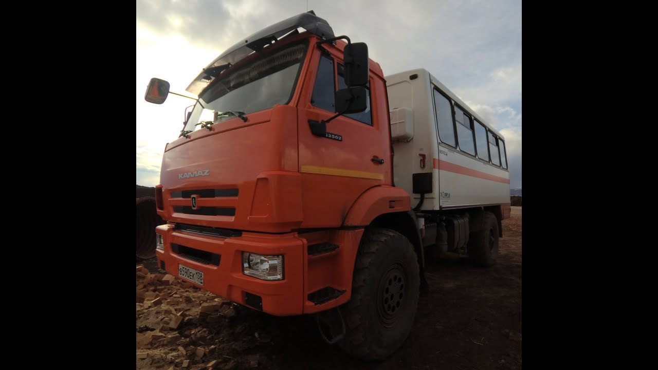 Обзор Камаз 43502 Вахтовка !