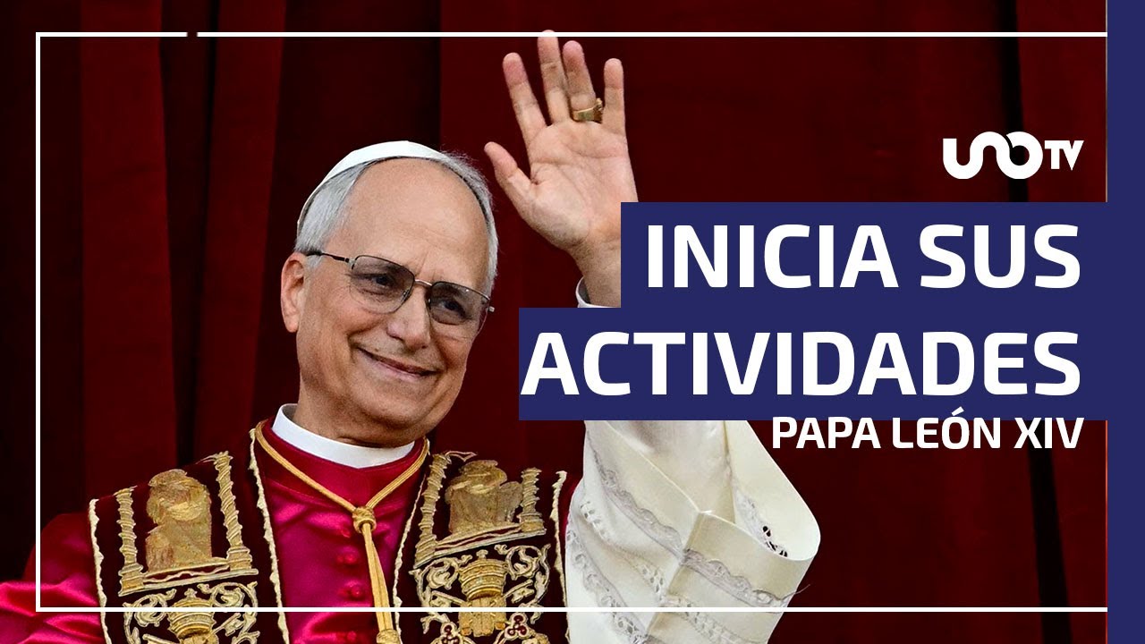 El Papa Le&oacute;n XIV inicia sus actividades papales