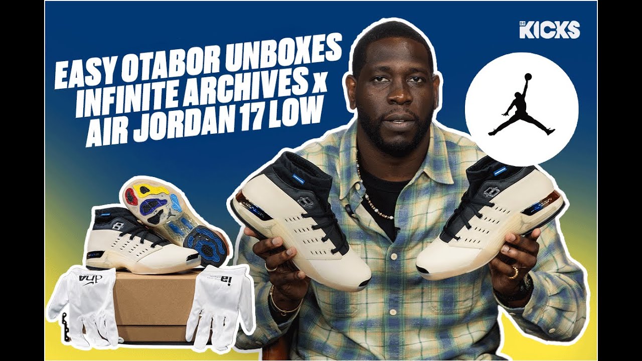 Распаковка Infinite Archives x Air Jordan 17 Low с Easy Otabor 👟🔥