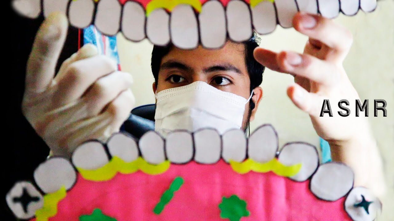 ASMR ESPAÑOL - Soy tu dentista - Limpieza dental profunda - ROLEPLAY