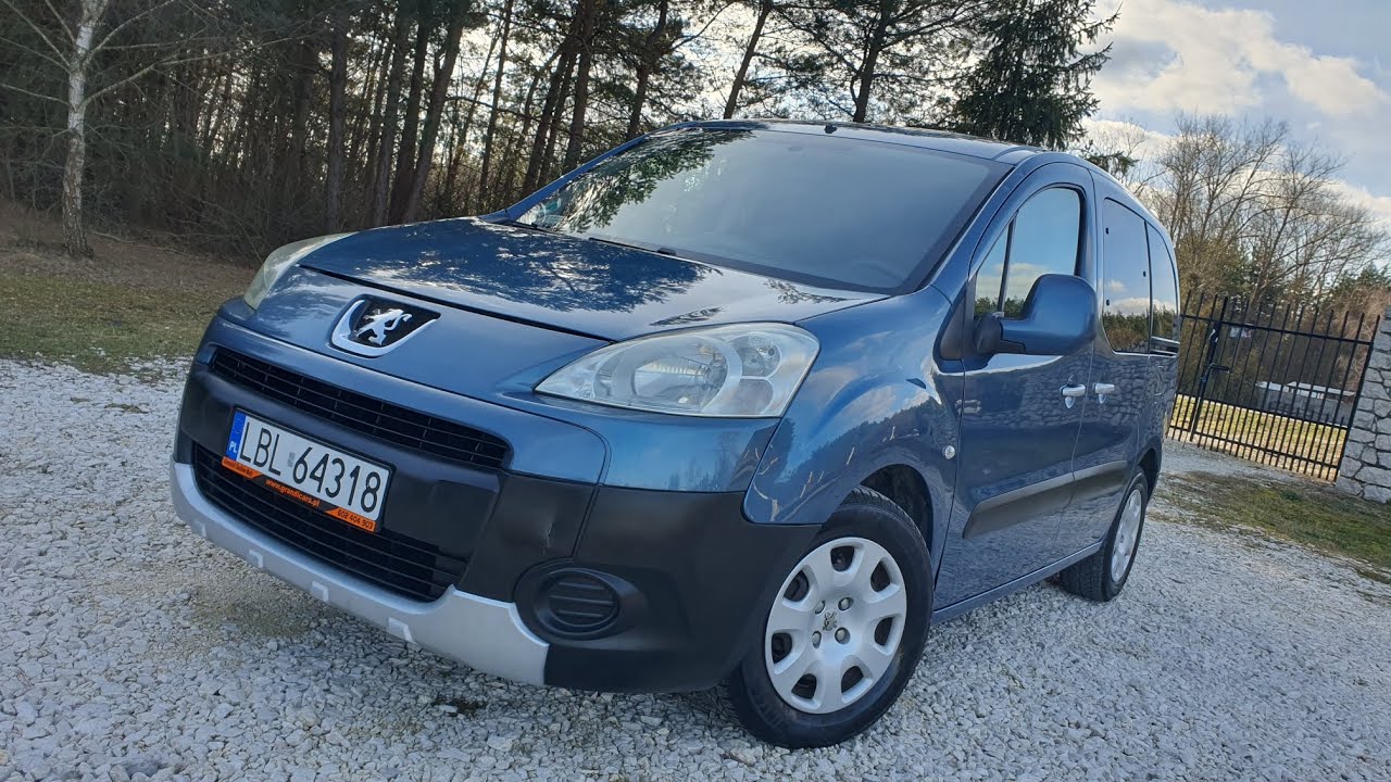 Peugeot Partner II 2009 1.6 HDI 90KM TEPEE Prezentacja Samochodu
