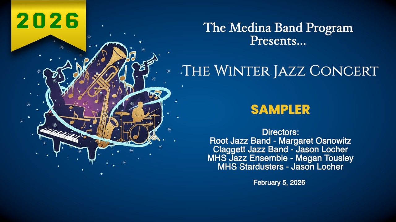 2026 Winter Jazz Concert - SAMPLER